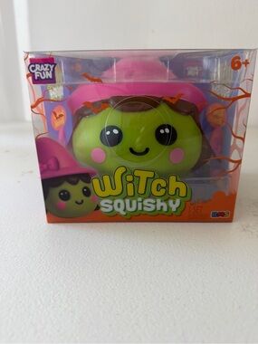 Crazy Fun Witch Squishy Toy - Halloween